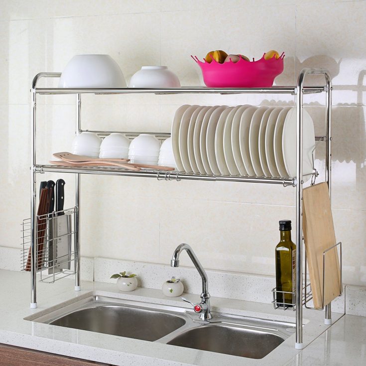 Awesome Dish Draying Rack Design Ideas
