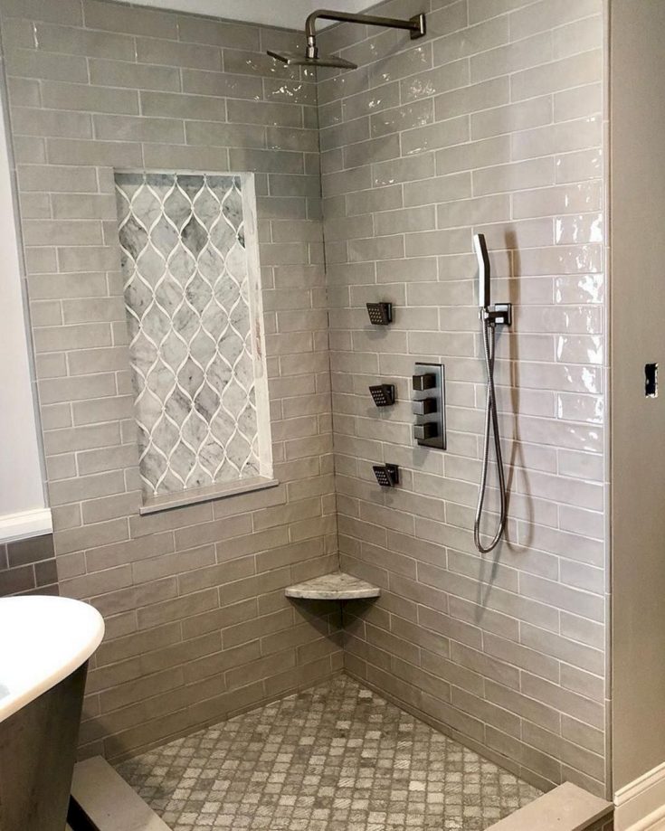 Pretty Bathroom Shower Design Ideas