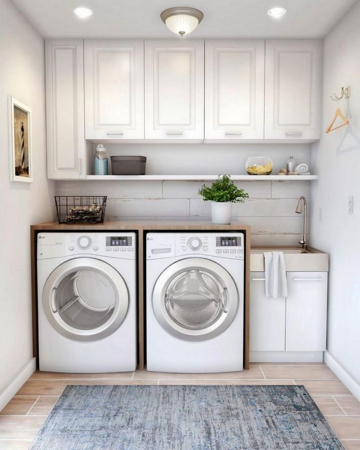 Simple Modern Laundry Room Ideas