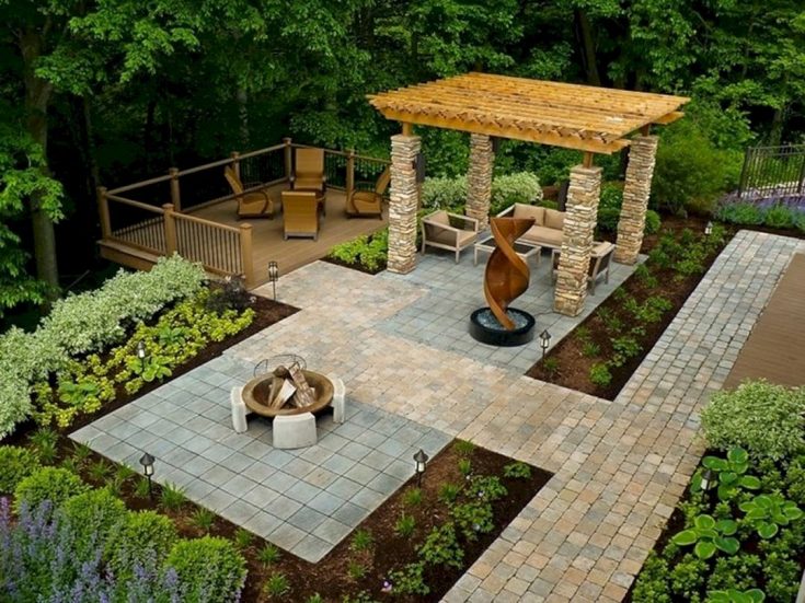 Wonderful Backyard Rock Garden Ideas
