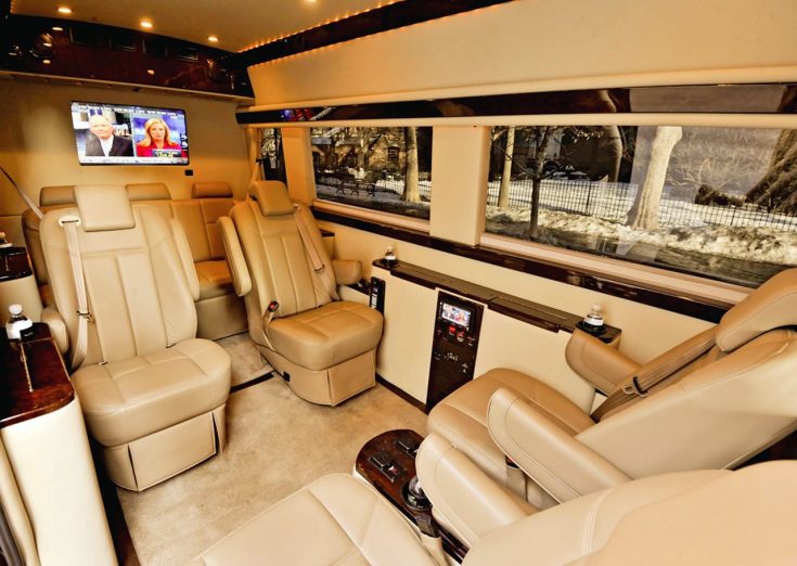 Brilliant And Luxury Mercedes Benz Sprinter Van Interior