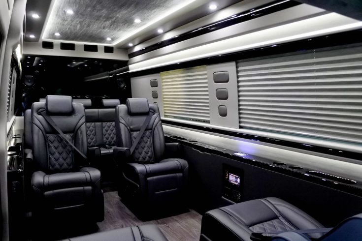 Mercedes Luxury Van Interior Design Ideas