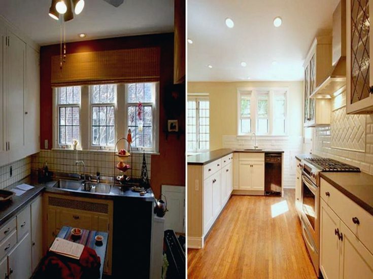Small Kitchen Remodel Before And After On A Budget