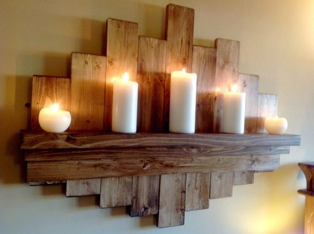 Wood Paneled Walls Candle