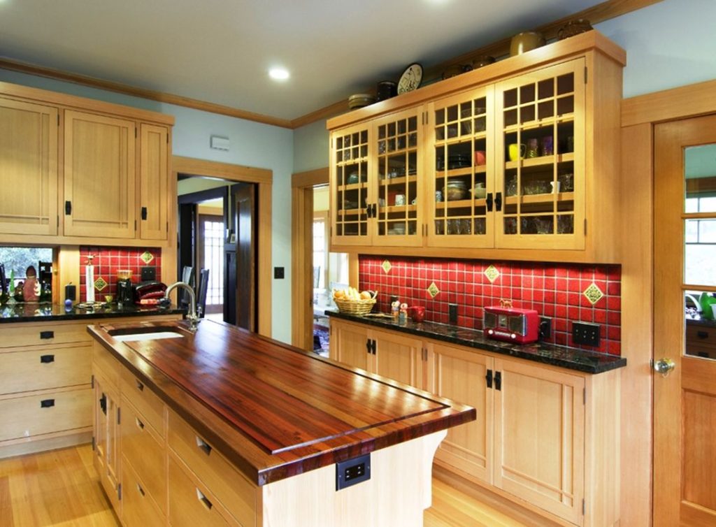 Craftsman Style Kitchen Cabinets