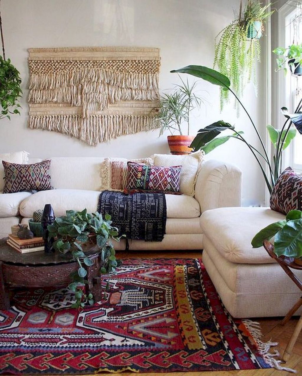 Boho Chic Living Room Inspiration