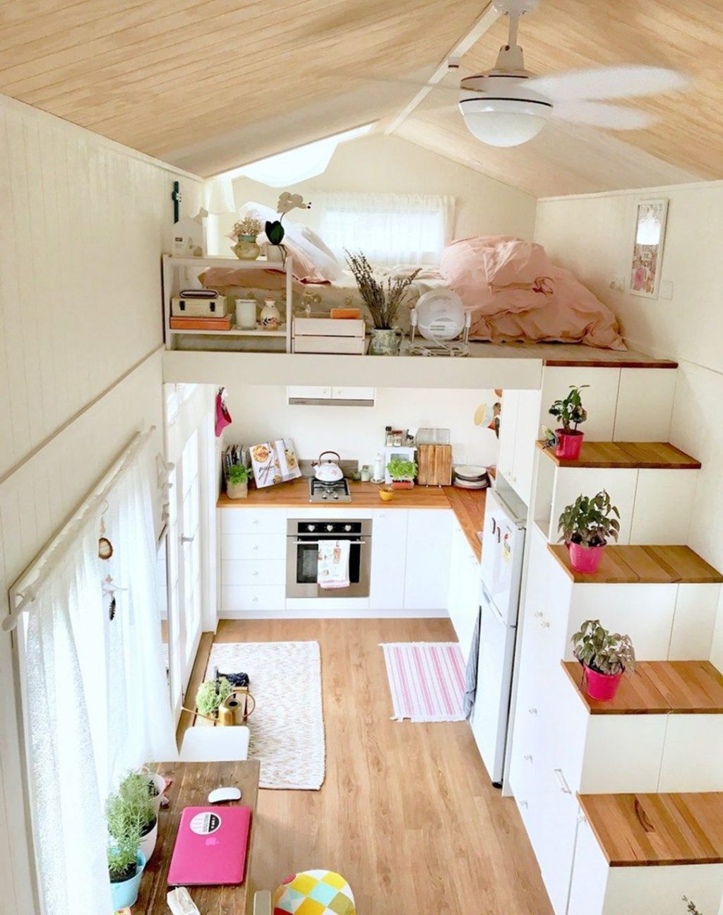 Chic Tiny Home Interior
