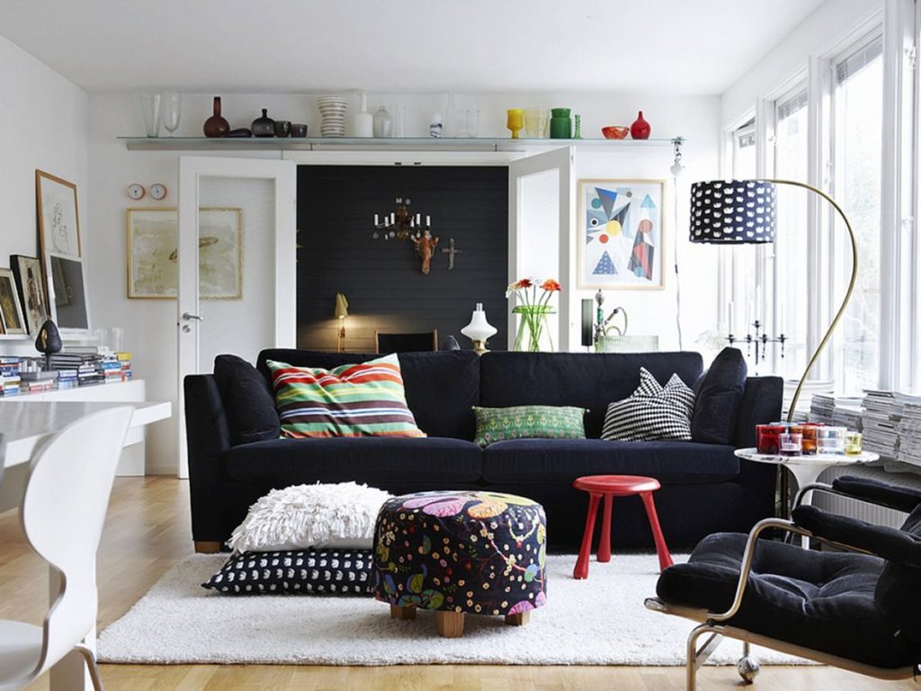 Cool Scandinavian Living Room Design