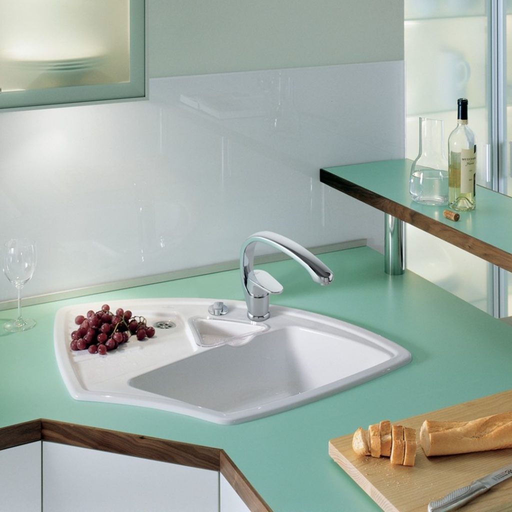 Corner Kitchen Sink Design