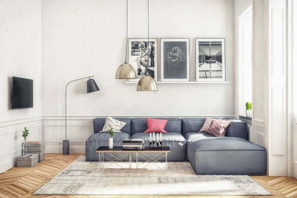 Gorgeous Scandinavian Living Room Design