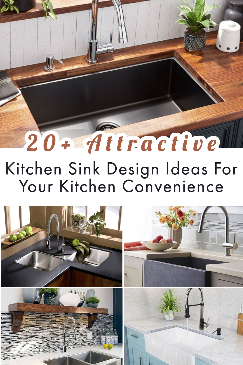 Kitchen Sink Design Ideas For Your Kitchen Convenience