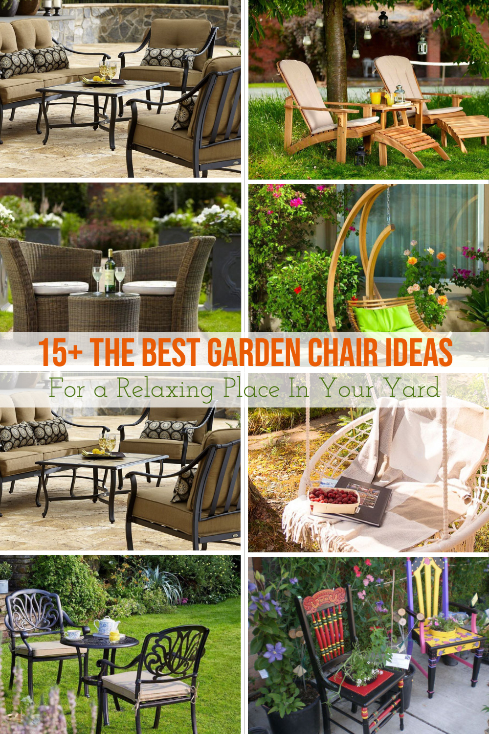 The Best Garden Chair Ideas For a Relaxing Place In Your Yard