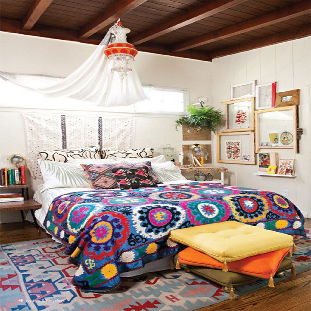 Attractive Bohemian Bedroom Design Ideas
