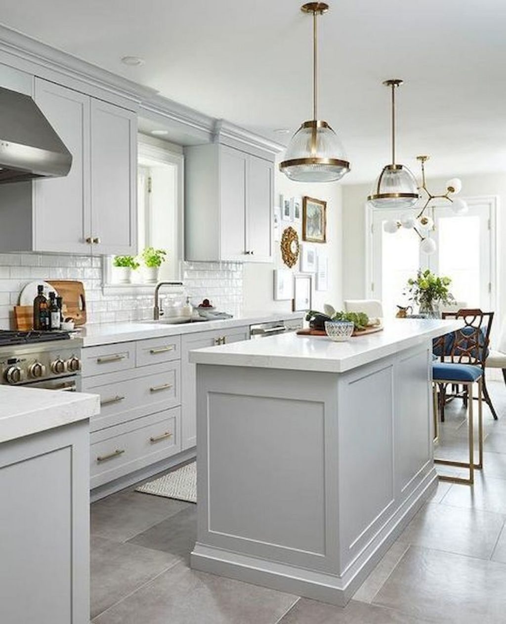 Comfortable White Kitchen Design Ideas