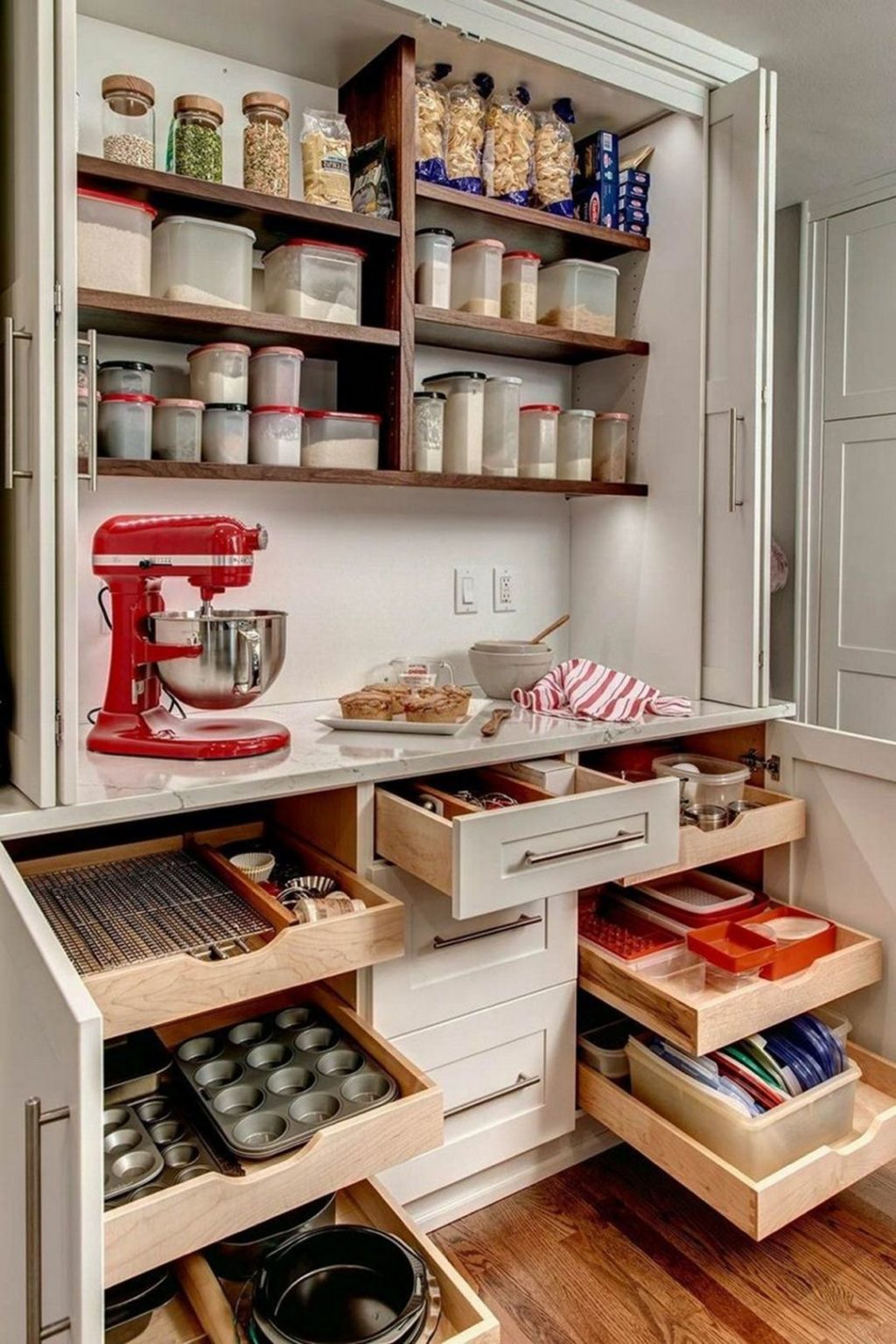 DIY Small Kitchen Storage Design
