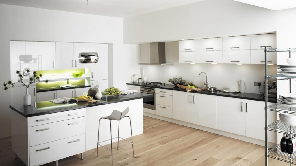 Minimalist White Kitchen Design Ideas