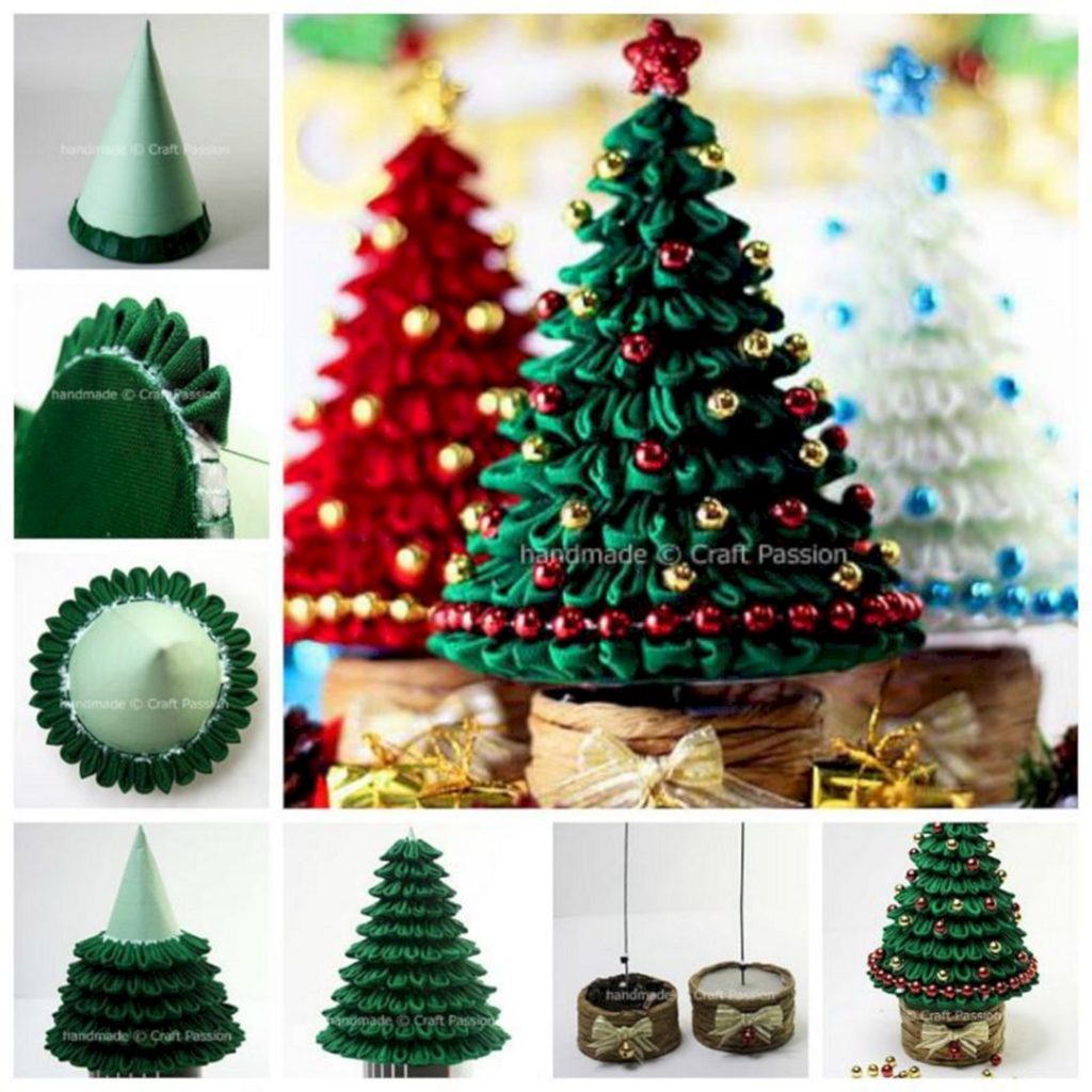 DIY Mini Christmas Tree with Chocolates Ideas