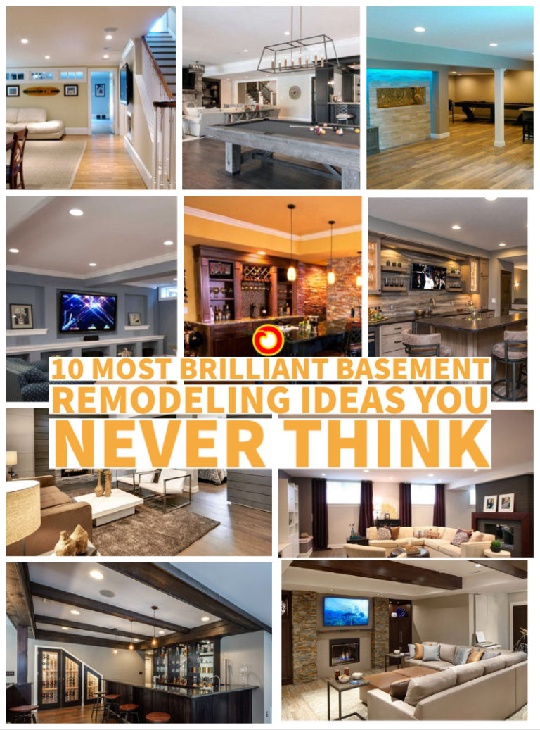 10 Most Brilliant Basement Remodeling Ideas You Never Think
