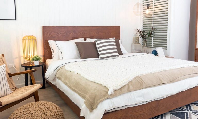 Wood Bed Frame Design Ideas via Casper