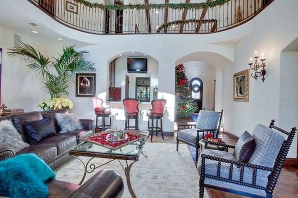 Attractive Modern Mediterranean Living Room source Clodihome