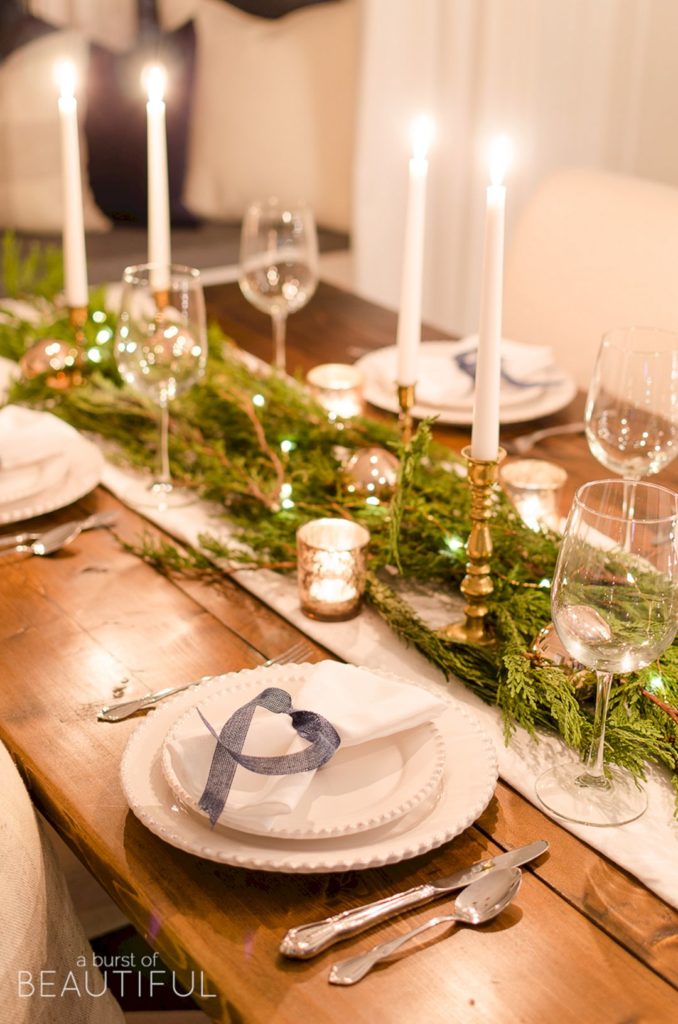 Christmas Dinner Table Decoration Ideas For Your Home
