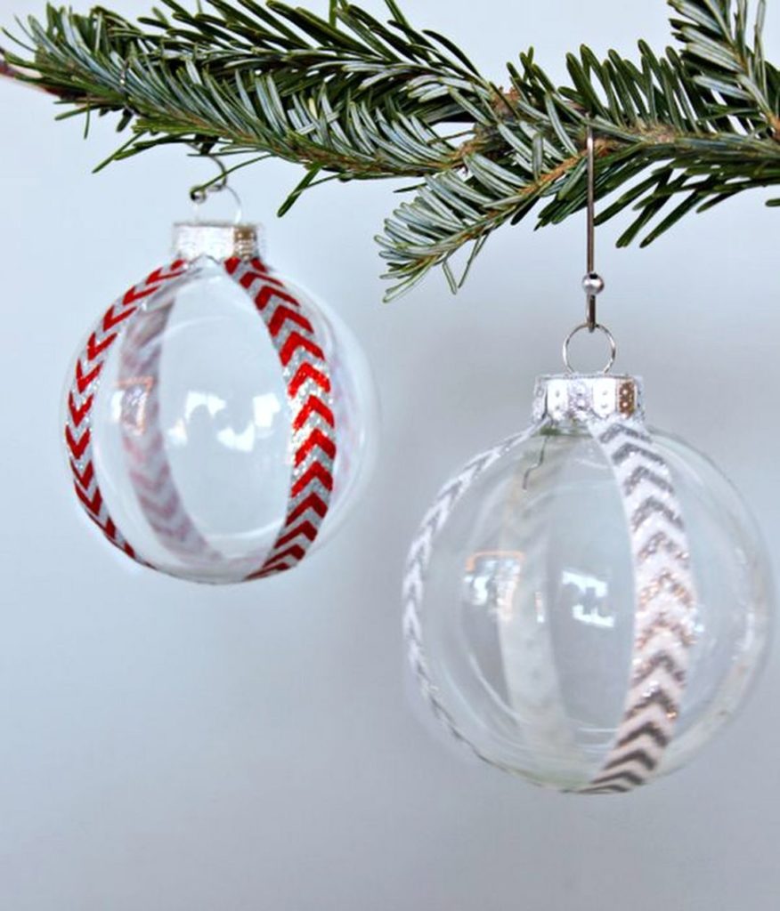 DIY Christmas Ornaments Ball Pendant source divadaanna
