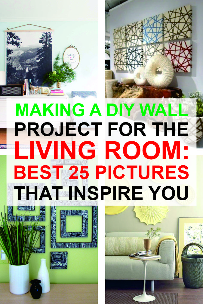 DIY Wall Project For Living Room
