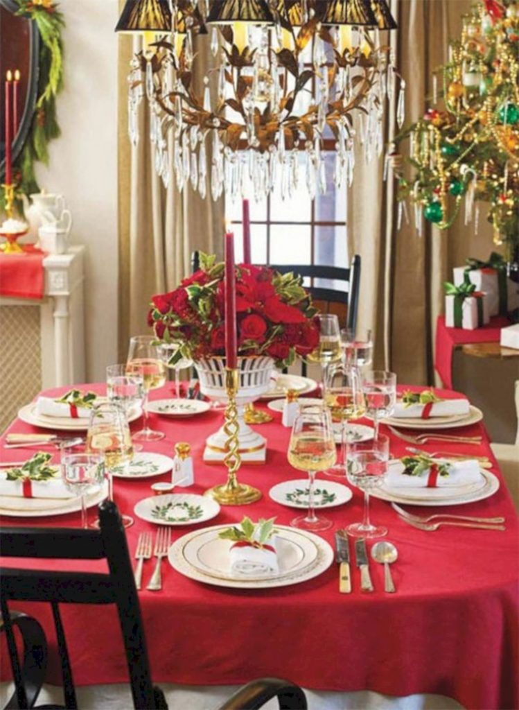 Extraordinary Christmas Table Decorations