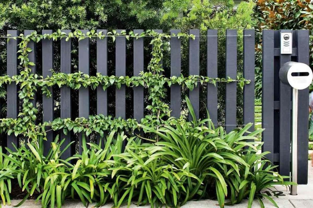 Modern Fence Metal Wall Design source Arsitag