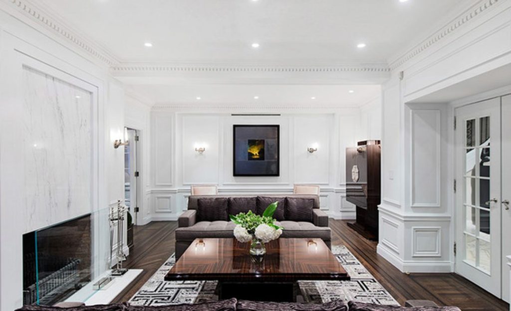 Modern Neoclassical Interiors Mixed with Contemporary by Britto Charette source Trendir