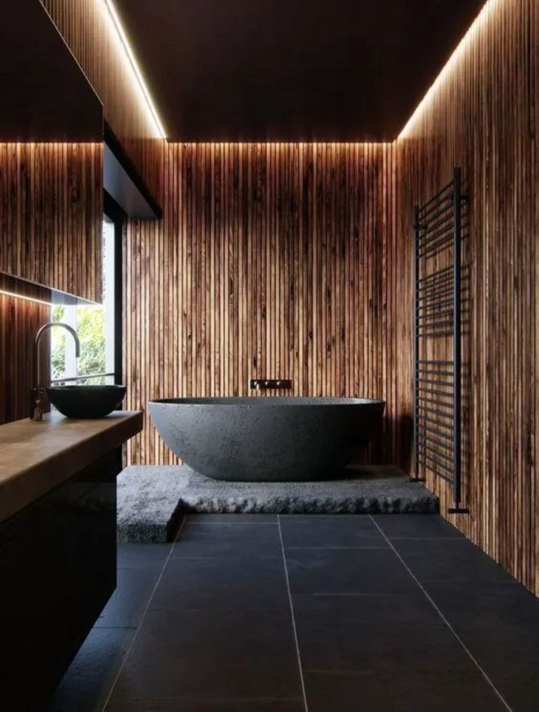 Modern Spa Bathroom Ideas souce lilyanncabinets