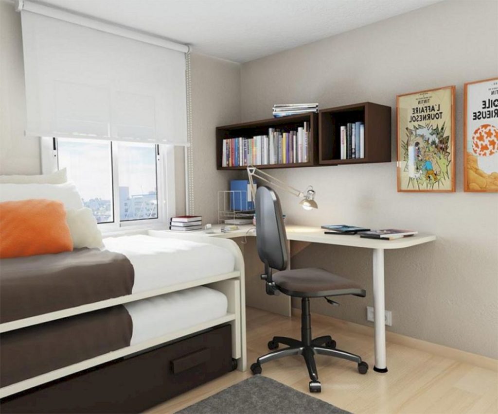 Small Bedroom Desks for a Narrow Bedroom Space