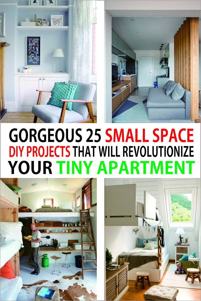 Small Space DIY Projects For Your Apartment