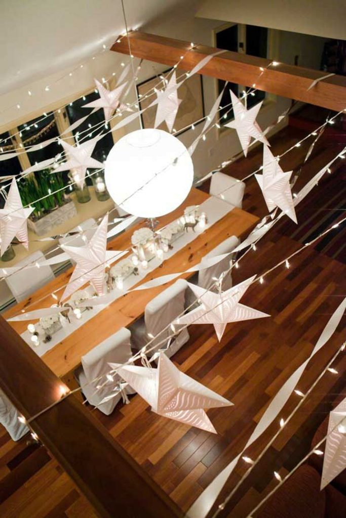 Sparkling DIY Decoration Ideas For New Years Eve Party source WooHome