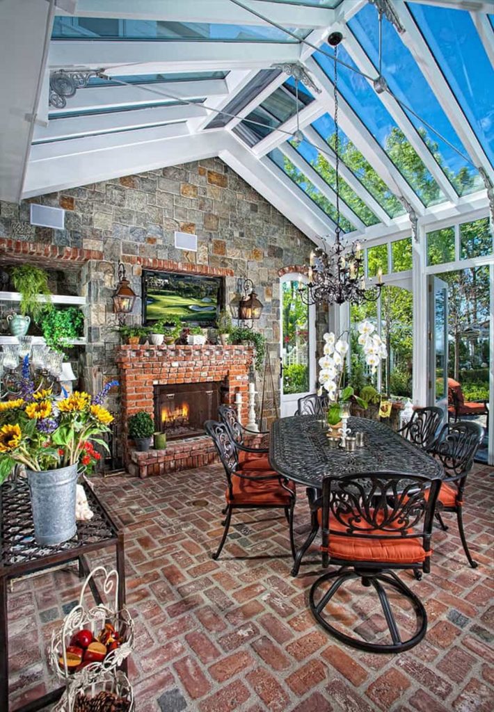 Sunroom Veranda Garden Ideas for Cozy Winter source Design Rulz
