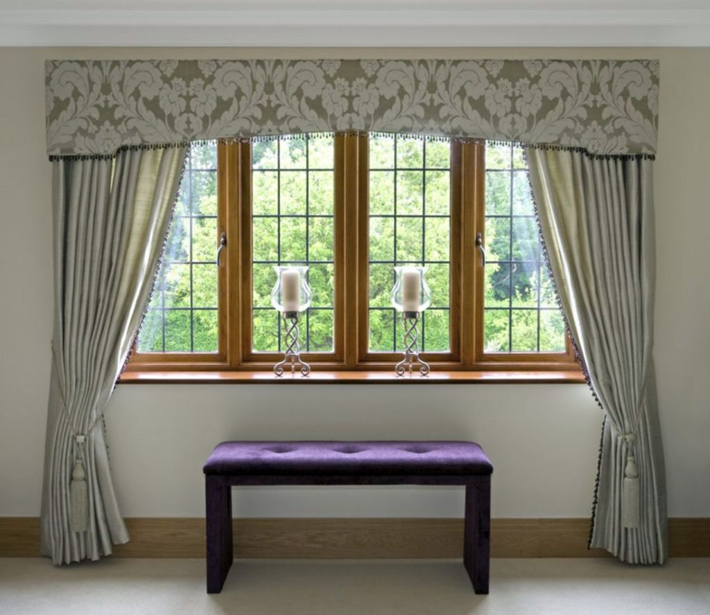 Window Valance curtain style ideas source Drapery Curatain Rods