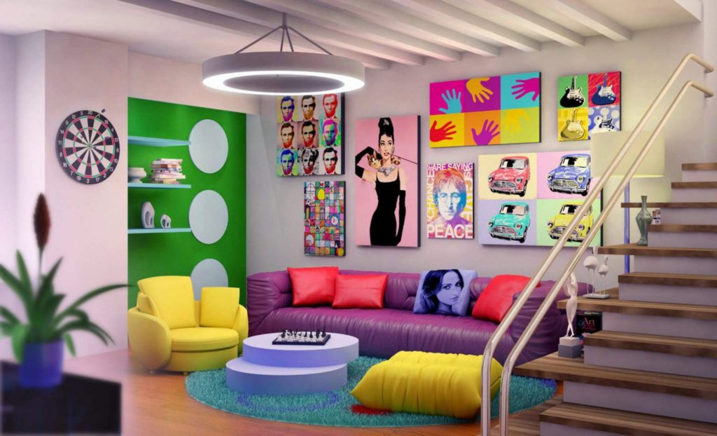 Colorful And Fancy Living Room Designs source topdreamer