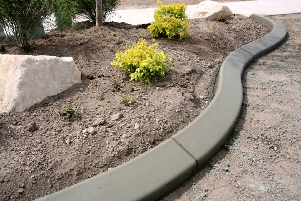 Easy Concrete Garden Edging Ideas source Hillskerbs