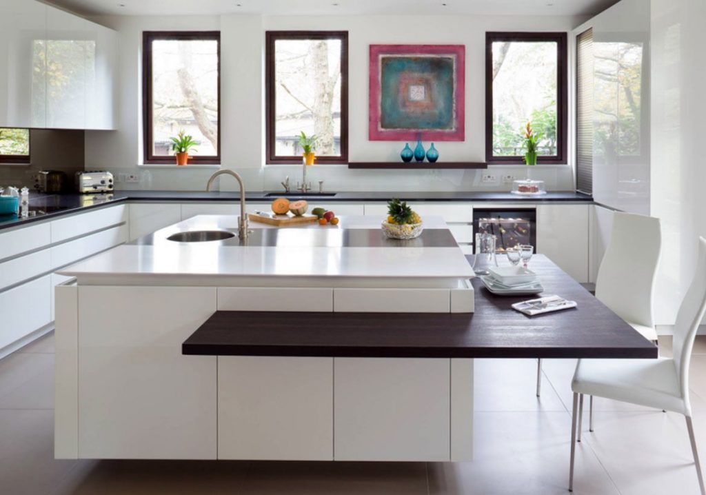 Fresh White Kitchen via Sebring Design Build