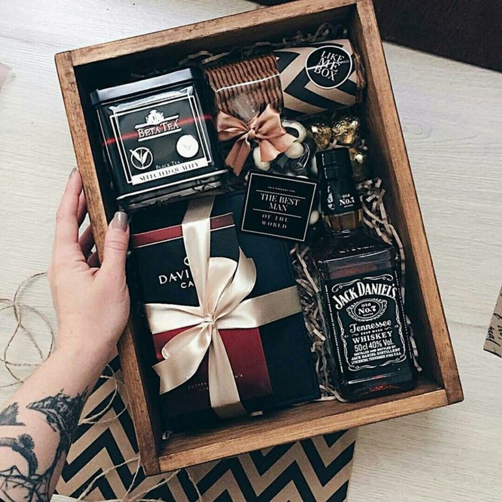 Gift Box for men source Pinterest