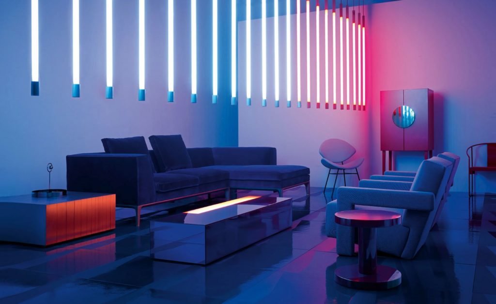 Neon Lights Interior Design via teahub