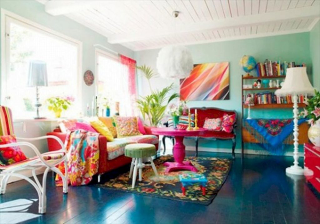 Unique Colorful Interior Designs Ideas source owhome