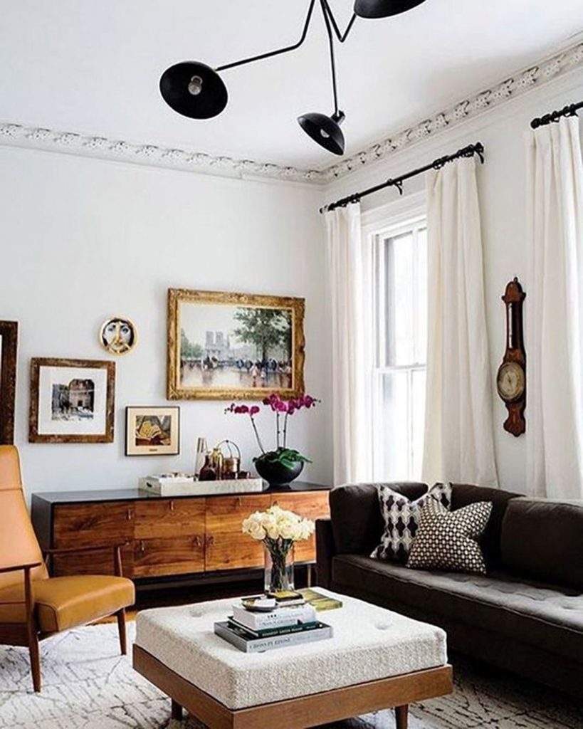 Vintage Modern Decor Living Room source Fanpageanalytics