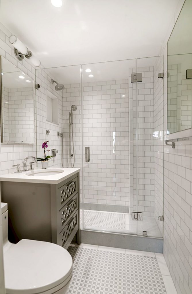 Wonderful Small Bathroom Designs via dwellingdecor