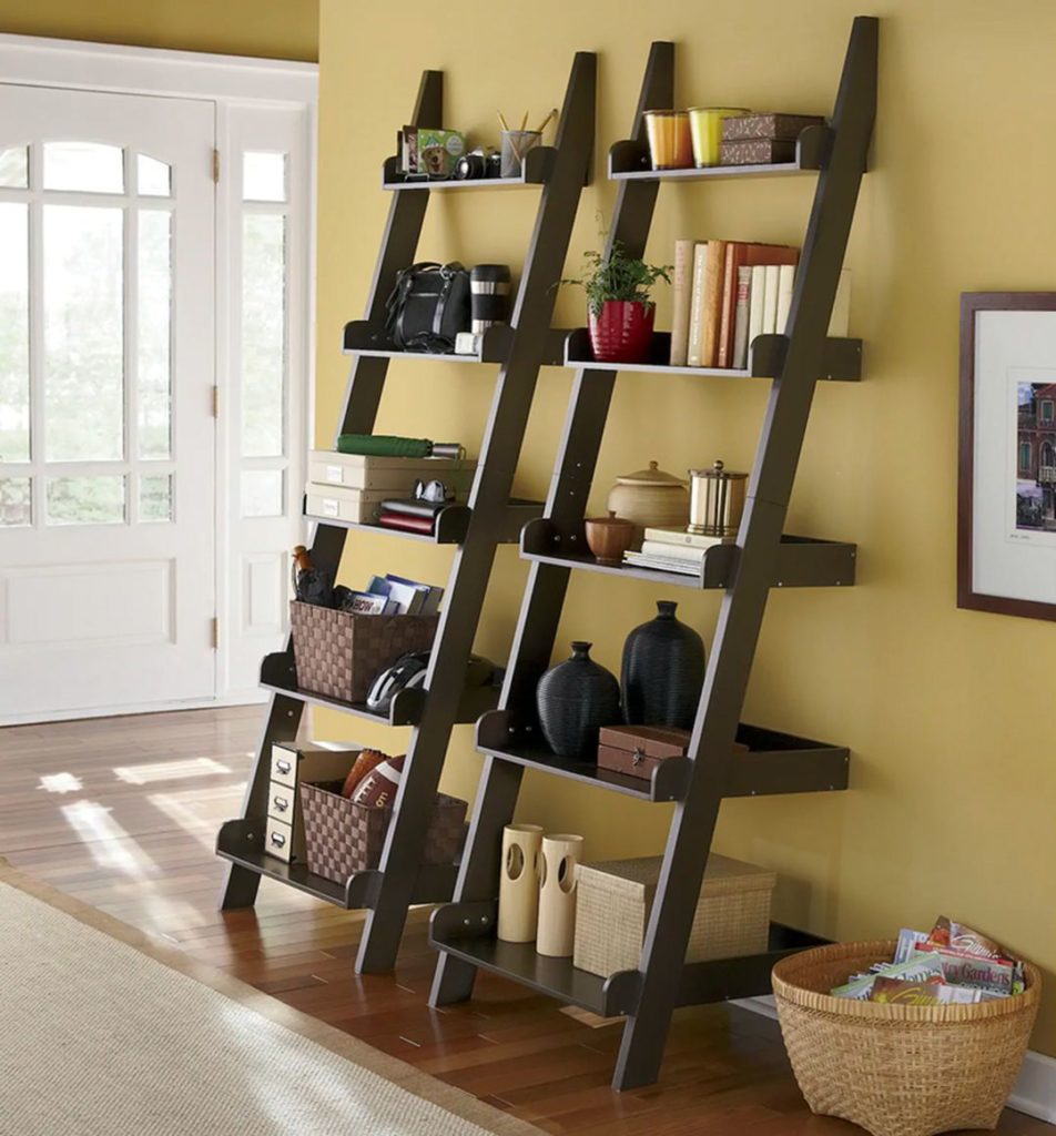 Bookshelf Ladder Shelves