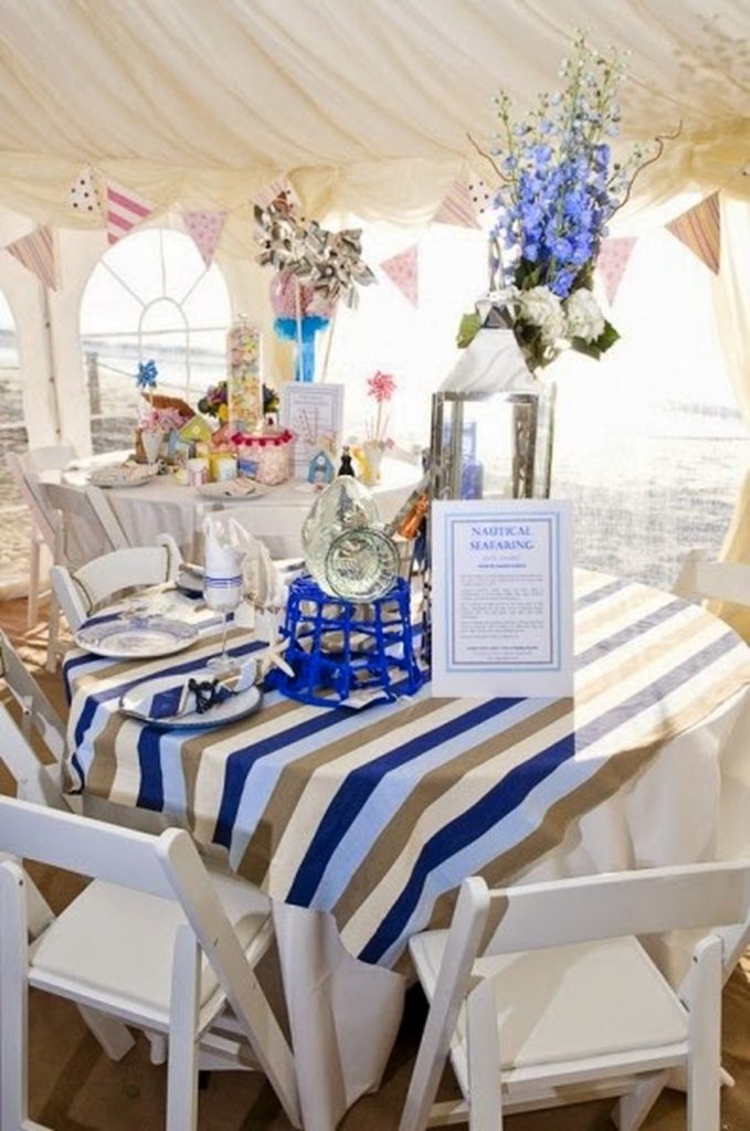 Nautical Table Decorations For Weddings