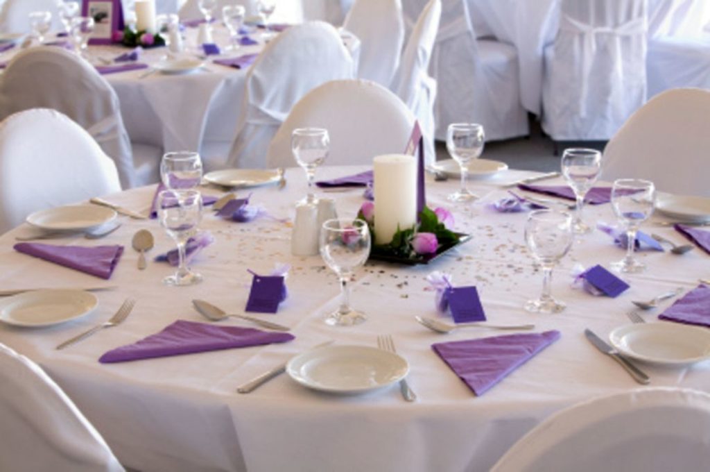 Romantic Purple Wedding Decoration Ideas