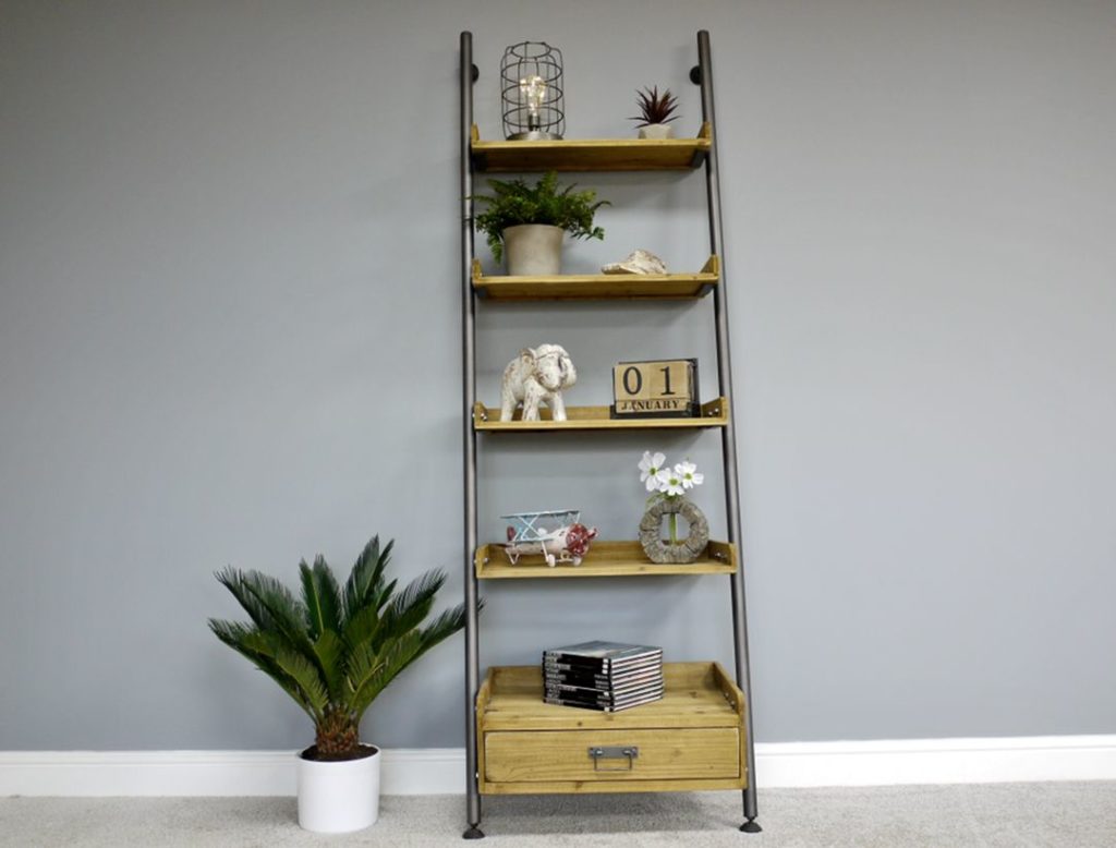Shelving Unit With Drawers Industrial Design