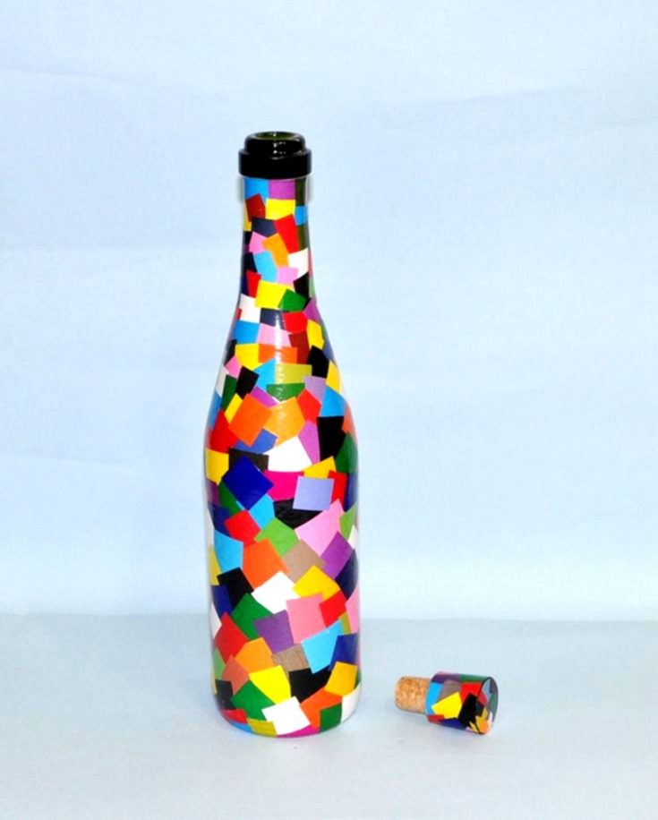 DIY Decorative Wine Bottles