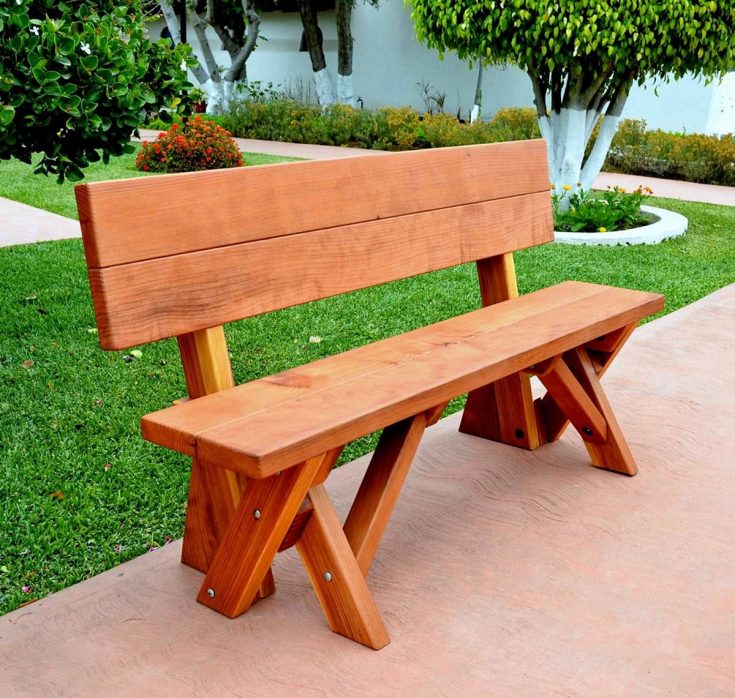 Incredible Wooden Bench Design